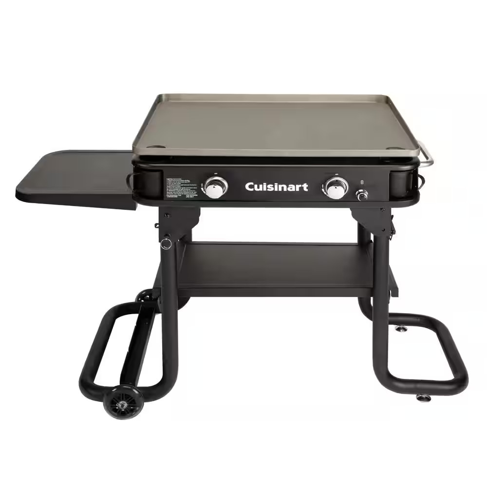 28 In. 2-Burner Propane/Gas Griddle- Black gallery