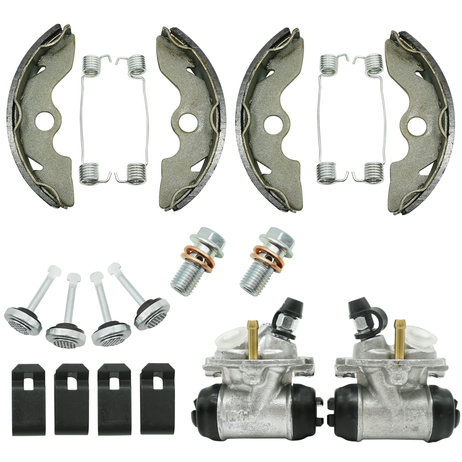 M MATI Front Brake Wheel Cylinders & Shoes for Honda FourTrax 300 TRX300 2x4 ... gallery