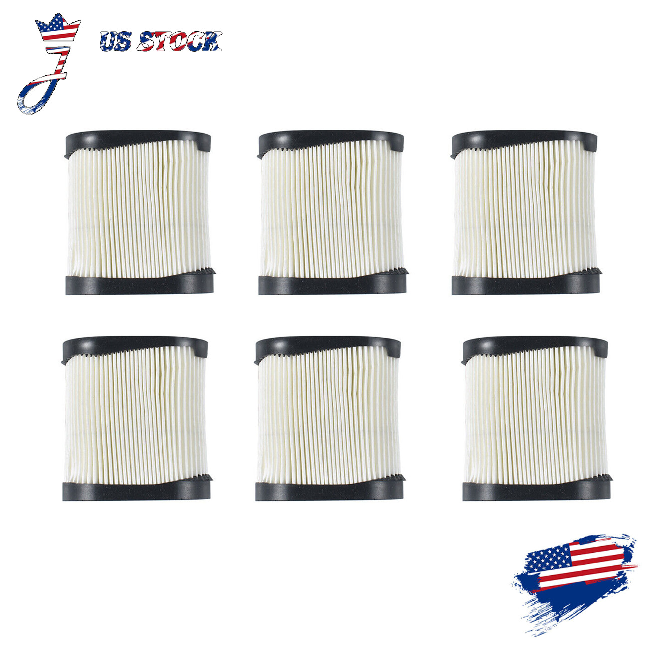 6PCS AIR FILTER 36905 740083A For TORO RECYCLER 20016 20017 20018 Tecumseh gallery