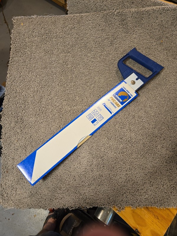 NOS Lenox USA MADE PVC/ABS 18in Plastic Pipe Hand Saw 20980-HSF-180 gallery