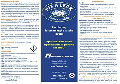 Pool & Spa Leak Sealer - 32 oz Fix-A-Leak Solution for Fast Repairs gallery