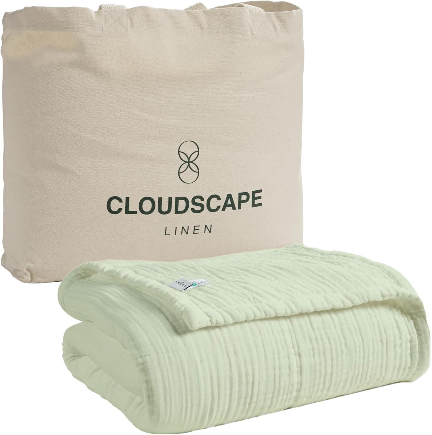 8 Layer Muslin Blankets Queen Size Mint Green | 100% Cotton Blanket Queen Siz... gallery