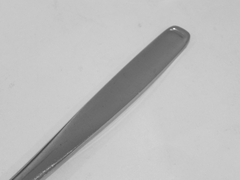 HULL Russel Wright Highlight Pinch Stainless Dinner Fork EARLY PAT PEND VERSION gallery