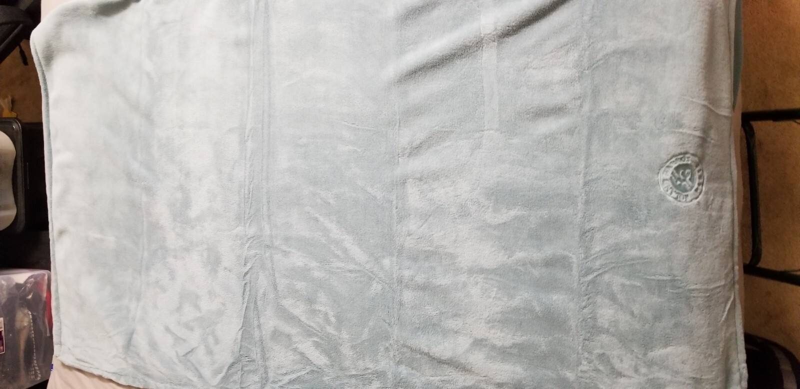 Carre Blanc Blanket for Roland Garros - 130 cm by 150 cm - Mint- 100% Polyester gallery