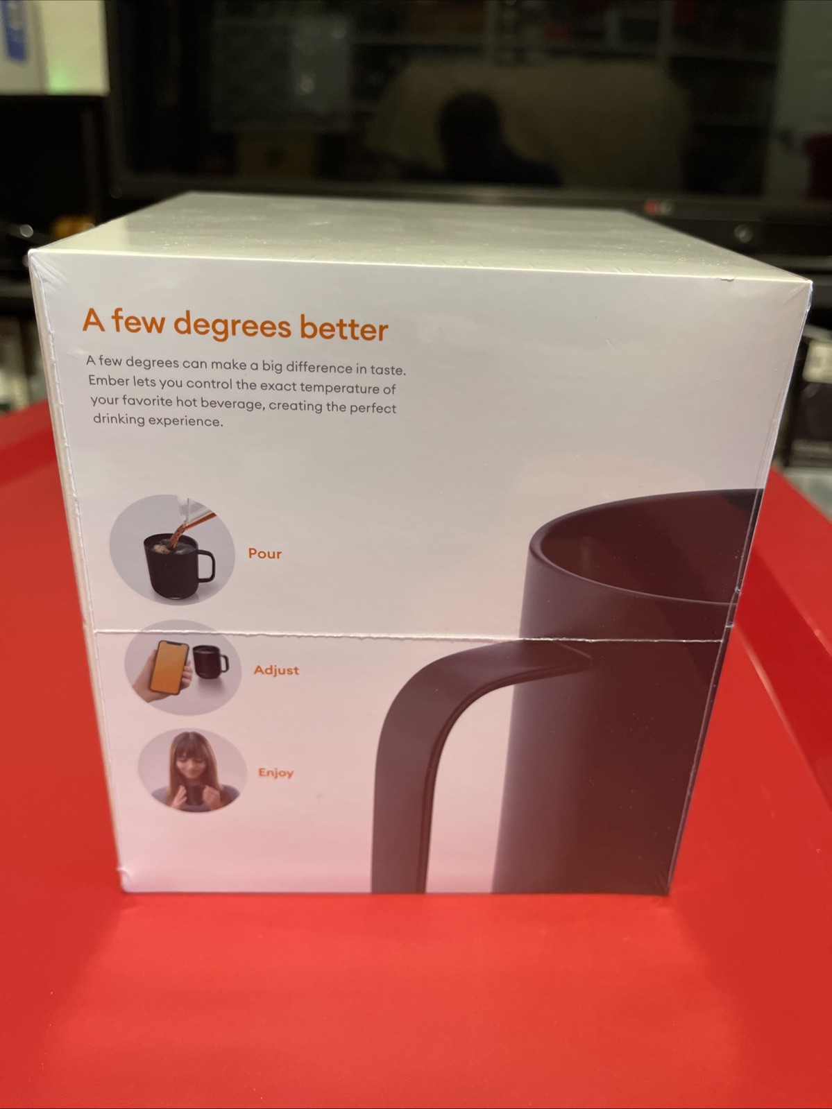 Ember 10 oz. Temperature Control Smart Mug - Black Brand New Still Sealed gallery