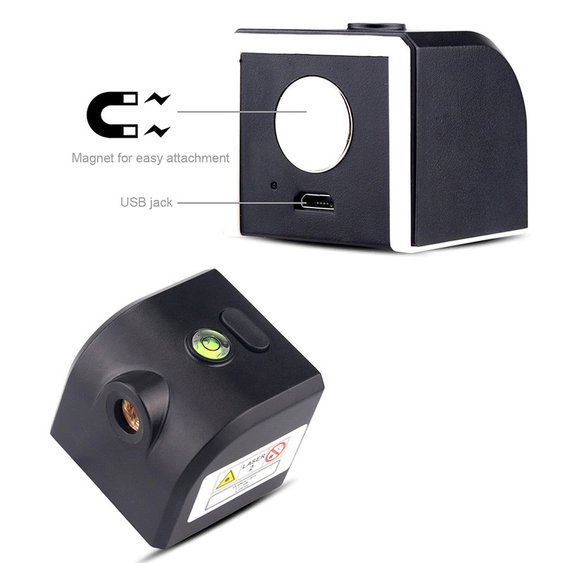 Mini Cross Red / Green Laser Level 2 Lines Horizontal and Vertical Cross Line vP gallery