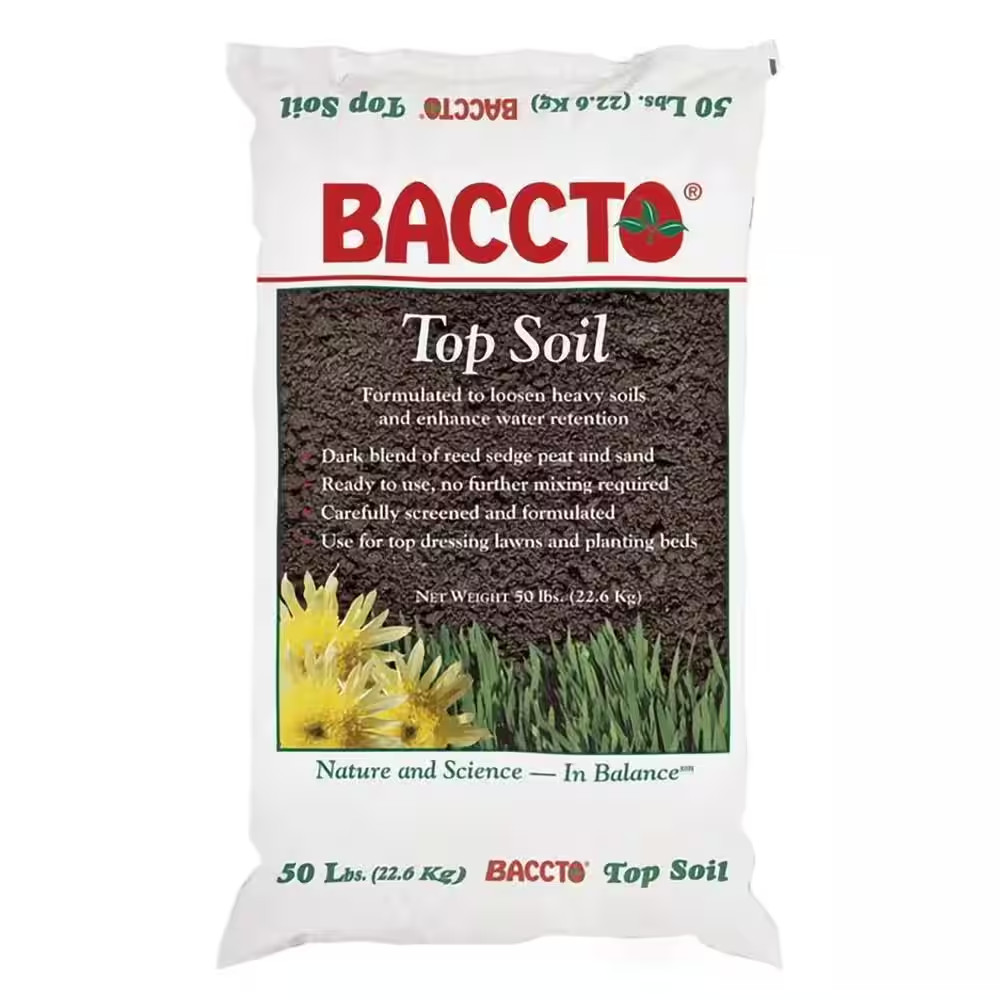 50 Lbs. Baccto Top Soil with Reed Sedge, Peat and Sand gallery