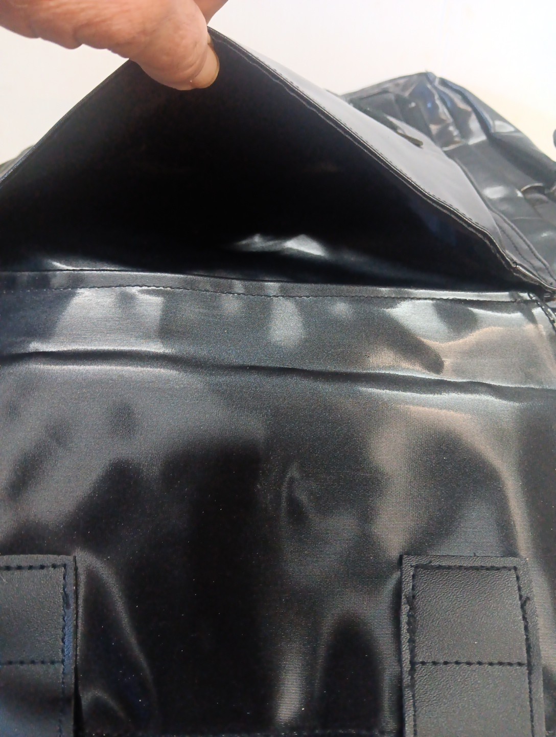 Nylon Plastic Backpack Waterproof Bag 4