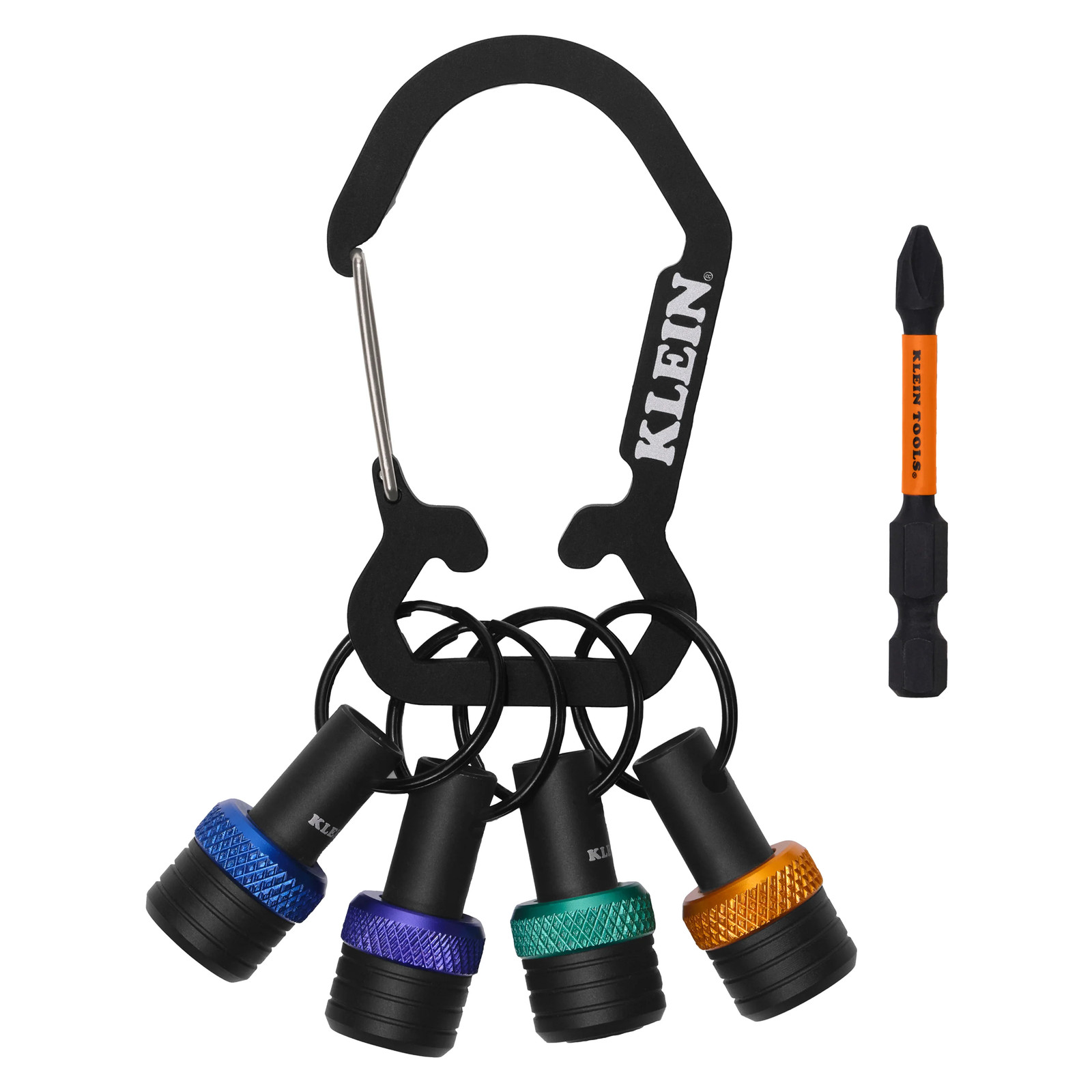 Klein Tools K33850 Bit Holder Keychain Set, 5 Pc. gallery