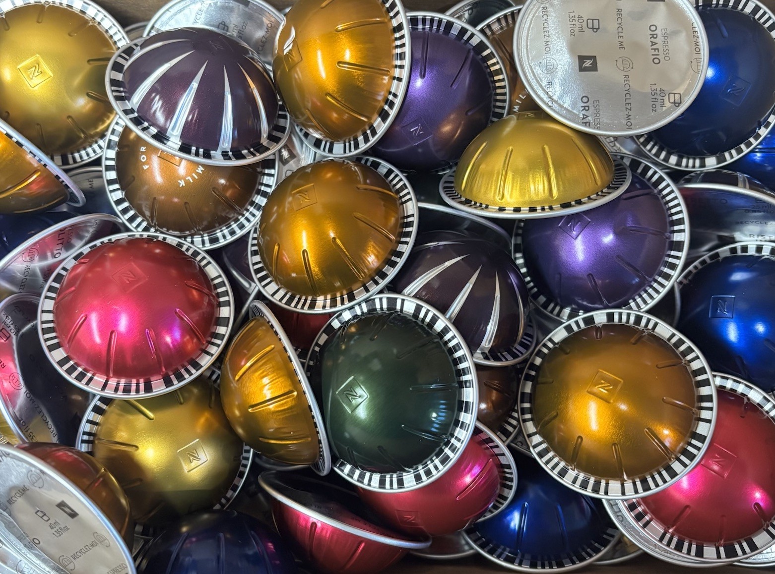 Nespresso Vertuo Single Espresso Variety Pack 100 LOOSE Pods, Brews .85-1.35oz gallery