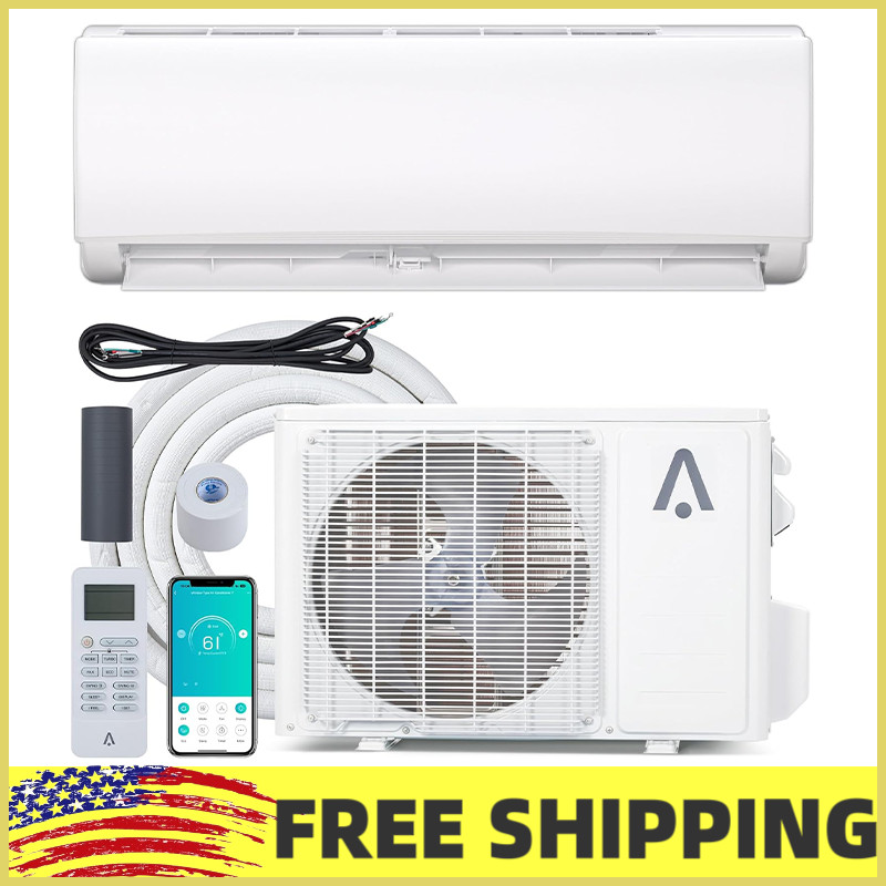 24000 BTU Wifi Mini Split Air Conditioner & Heat Pump 21 SEER2 1500 Sq.Ft 230V
