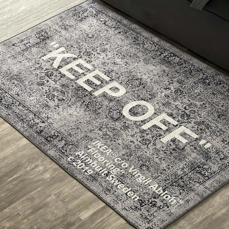 Keep Off, Cool Rug, Off White, Keep Off, Keep Off Rug, Hypeast Rug, Fashion Rug gallery