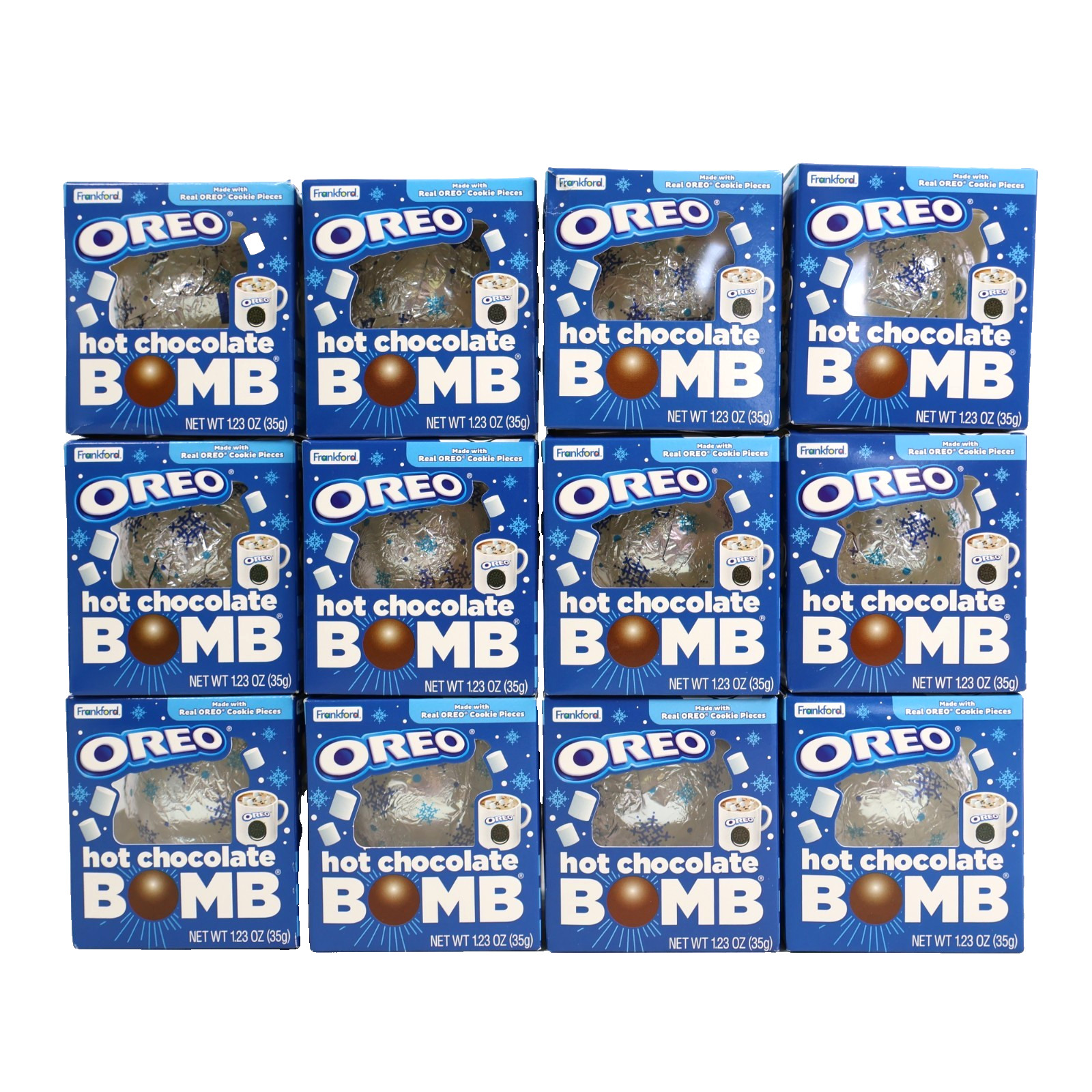 12 PACK Frankford Oreo Hot Chocolate Bomb 1.23 oz Each EXP 07/2027 gallery