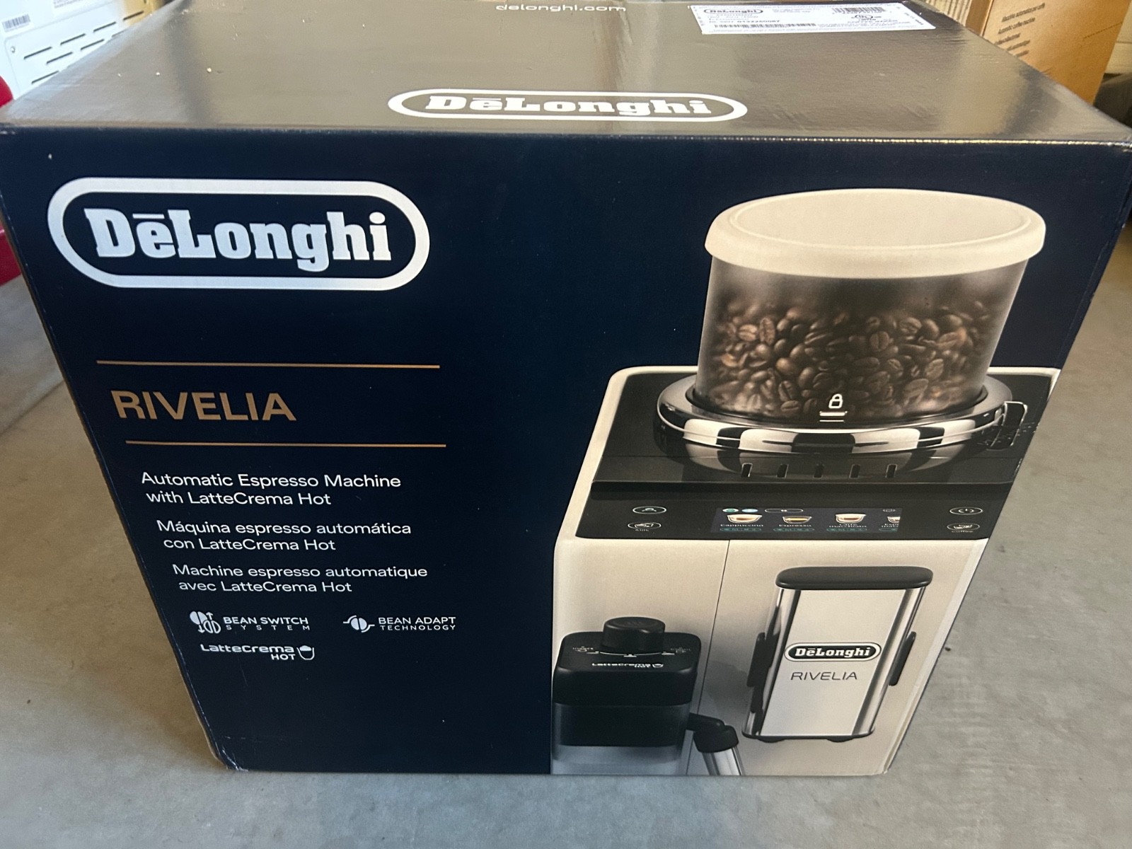 DeLonghi Rivelia Fully Automatic Espresso Machine gallery