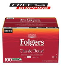 Folgers Classic Medium Roast K-Cup Coffee Pods, 100 ct.