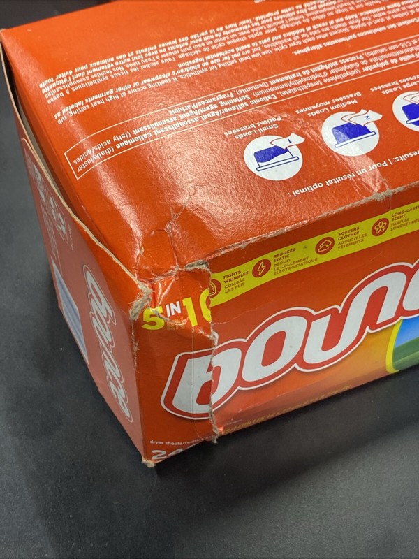 8 Pack Bounce Outdoor Fresh Fabric Softener Dryer Sheet 240 Ct Ea - DMGD BOX gallery