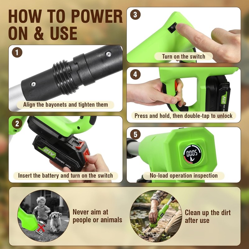 Electric Weed Puller with Long Handle - Efficient Garden Weed Removal Tool gallery