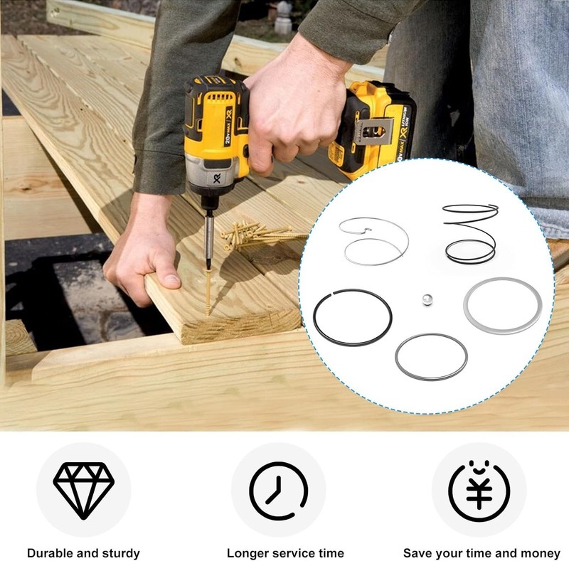 Updated DCF885 Impact Driver Spring Kit FOR Dewalt 20 V Impact Driver Parts DCF8 gallery