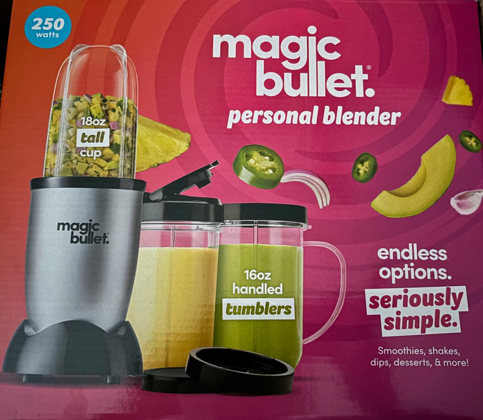 Magic Bullet Essential 9pc 250W Personal Blender gallery