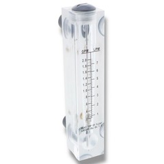 Axeon 200897 Inline Flow Meter 0.2-2 GPM, 1/2″ MNPT x 1/2″ MNPT