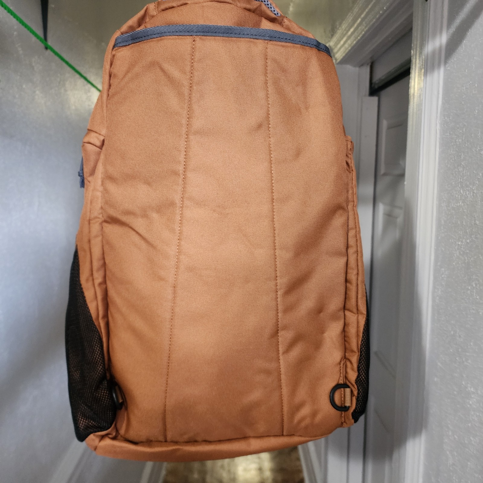 Ozark Trail Orange Hiking Backpack Zip Closure with External Pockets 2