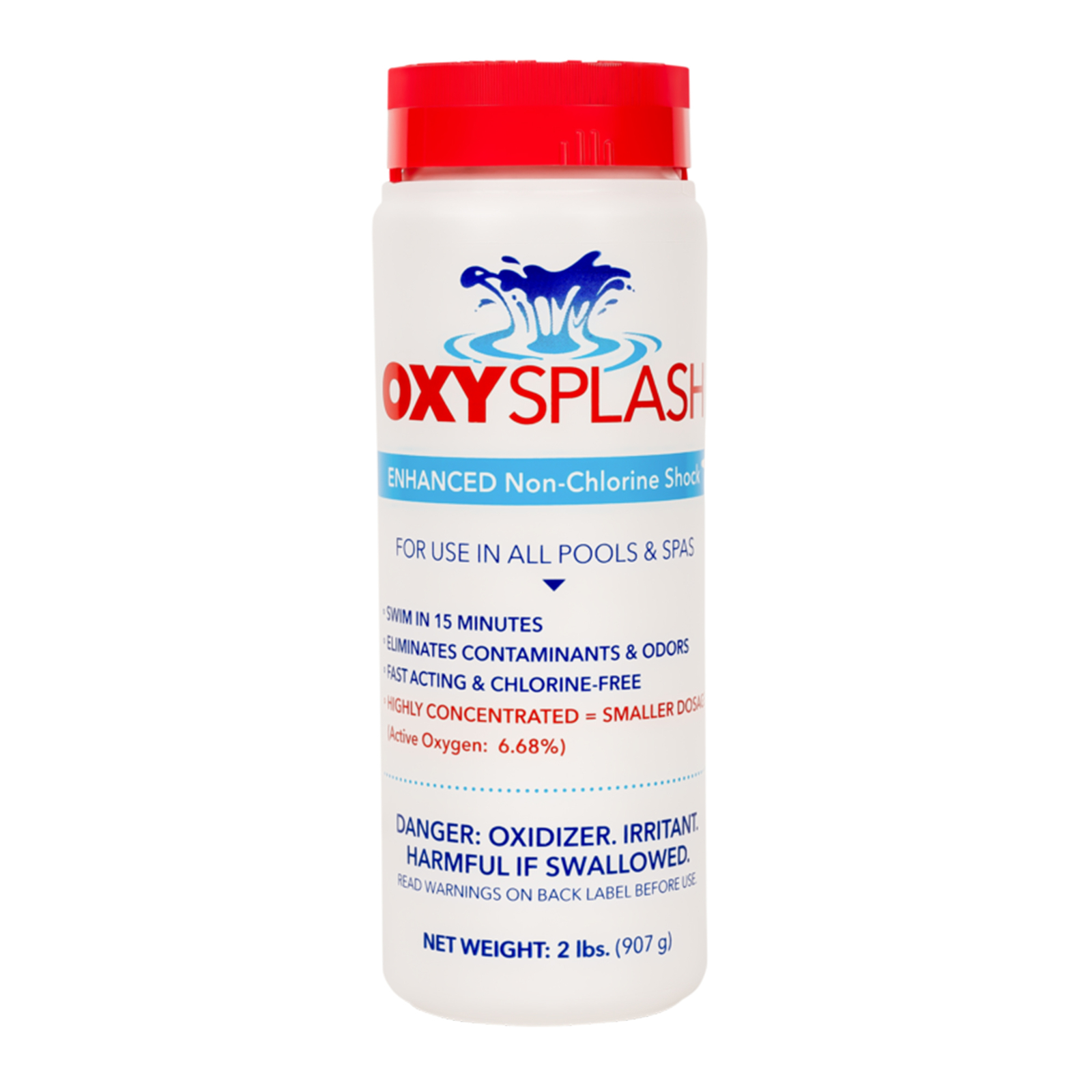 API OXSP2 Oxy Splash Swimming Pool Water Treatment, 2 Pounds gallery