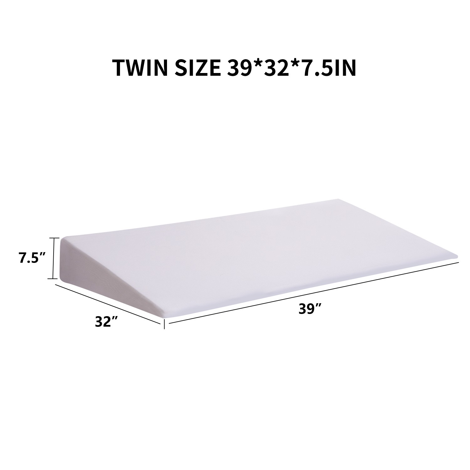 SUNYRISY 3 in1 Oversized Foldable Bed Wedge Pillow Adjustable Headboard Pillow gallery