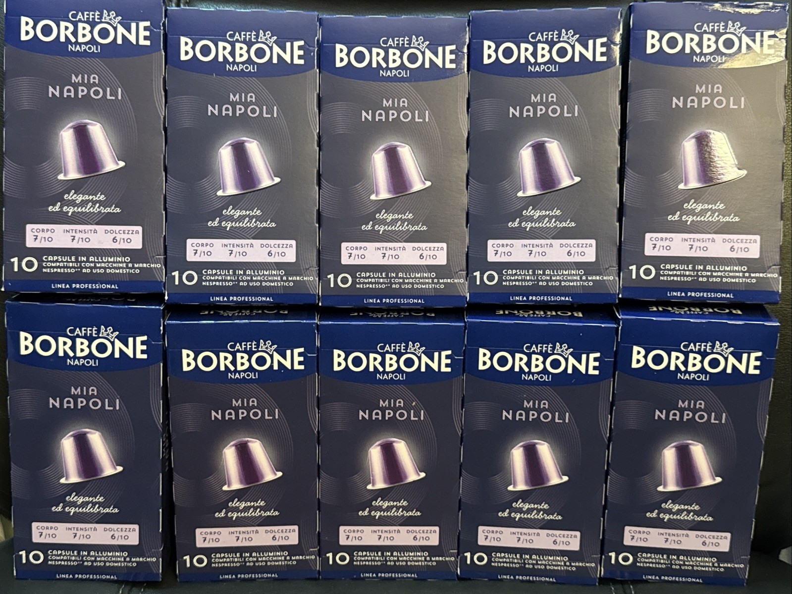 Caffe Borbone Napoli 100 Count Aluminum Coffee Pods For Nespresso (BB 11/2027) gallery