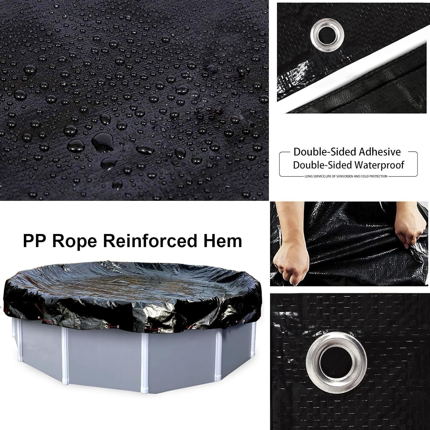 30 Ft Round Pool Cover, Winter Covers for Above Ground Pools gallery