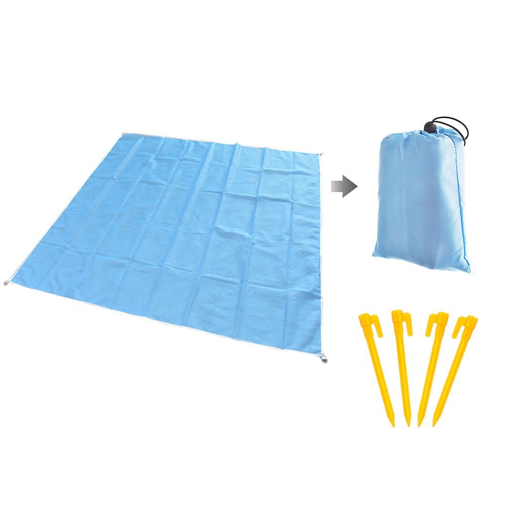 Oversized Lightweight Beach Mat Portable Picnic Mat Travel Camping Hiking gallery