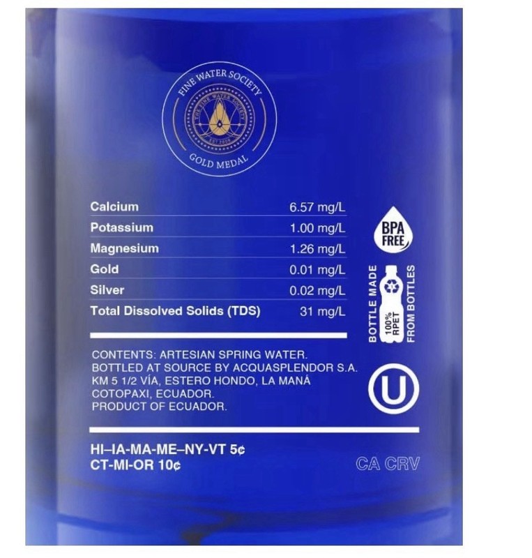 Splendor Volcanic Artesian Still Water, 750/25.4 Fl oz (Pack of 12) gallery