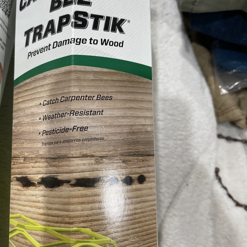 RESCUE! Carpenter Bee TrapStik – Catches Carpenter Bees. 2 Pack gallery