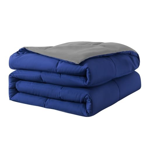 Down Alternative Bedding Comforter King (U.S. Standard) Dark Gray/Dark Blue gallery