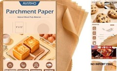 Unbleached Parchment Paper Baking Sheets, 9x13IN Precut Non 9*13in – 70pcs