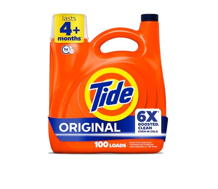 [BIG SALE] Tide Liquid Laundry Detergent Original Scent 125 fl oz gallery