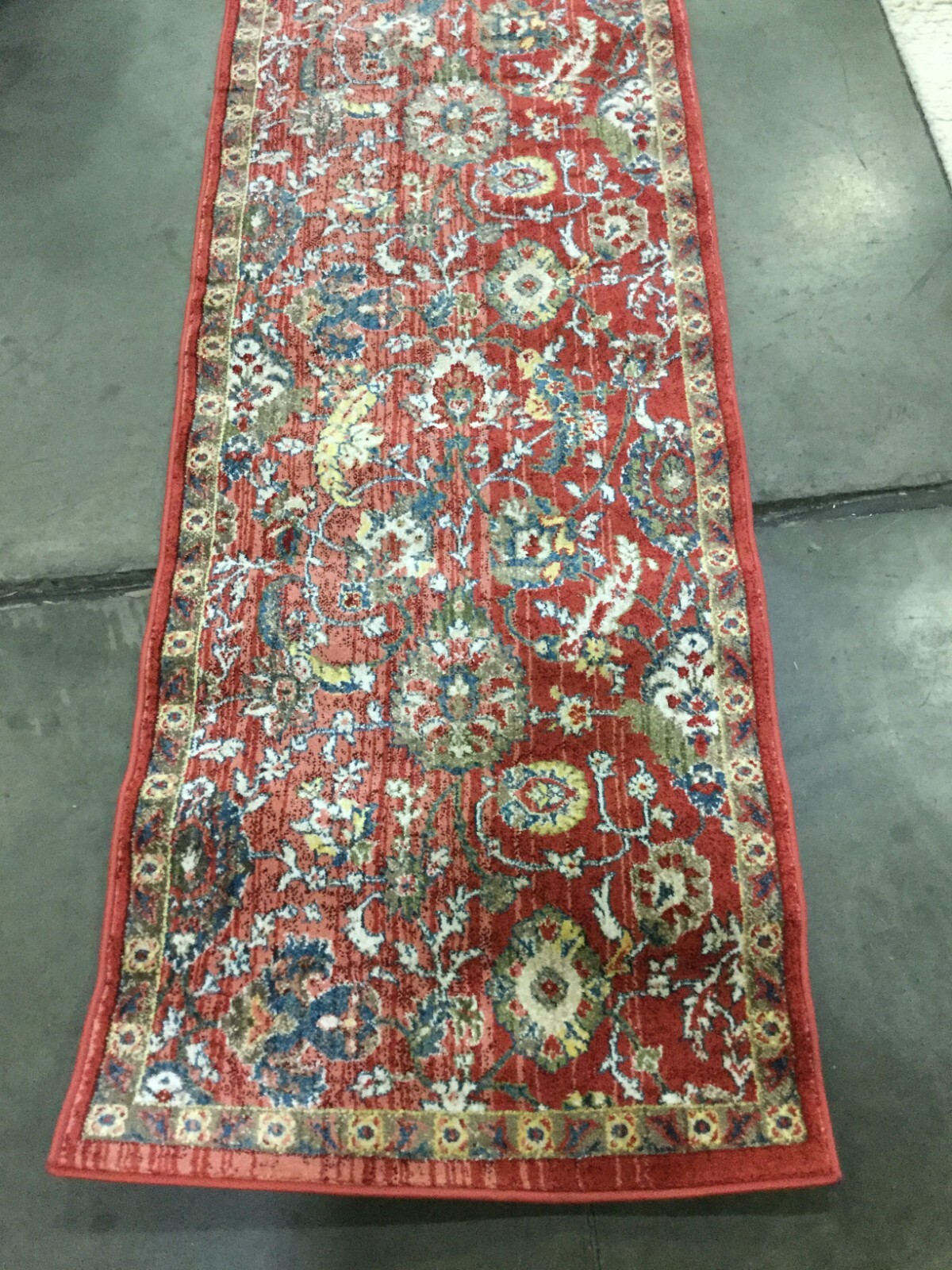 RUST / IVORY 2'-6" X 8' Flaw in Rug, Reduced Price 1172661373 KSN398P-28 gallery