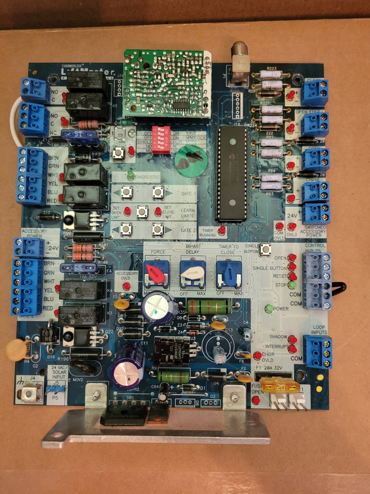 Liftmaster K001A6039 Logic Control Replacement Board LA400 Swing Gate Openers gallery