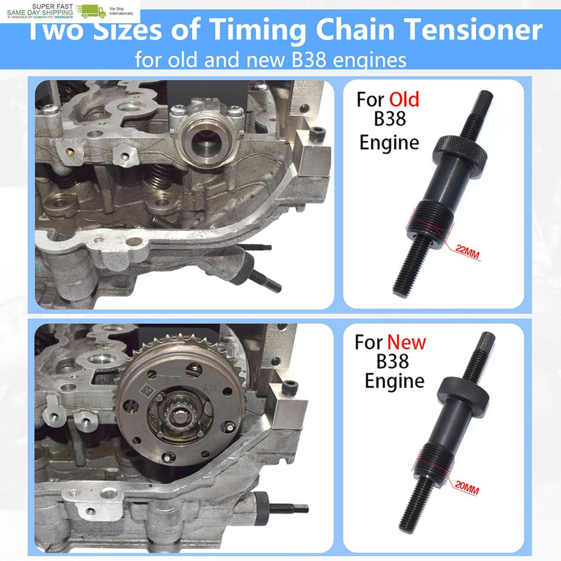 Camshaft Locking Tool Kit, Compatible with BMW B36 B37 B38 B46 B47 B48 B58 Engin gallery