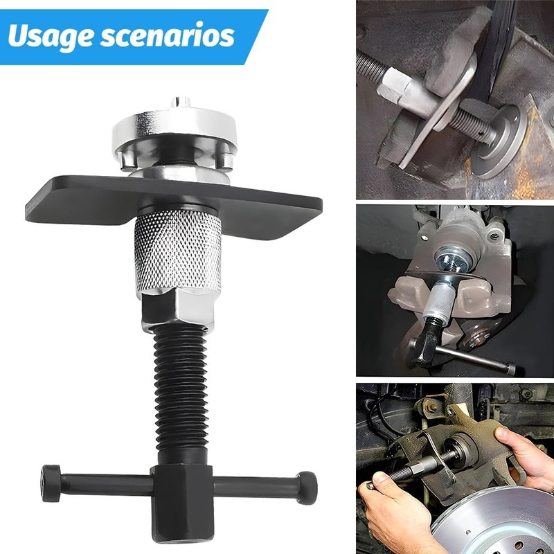 Disc Brake Caliper Piston Rewind Tool Car Rear Brake Pad Wind Back Tool gallery