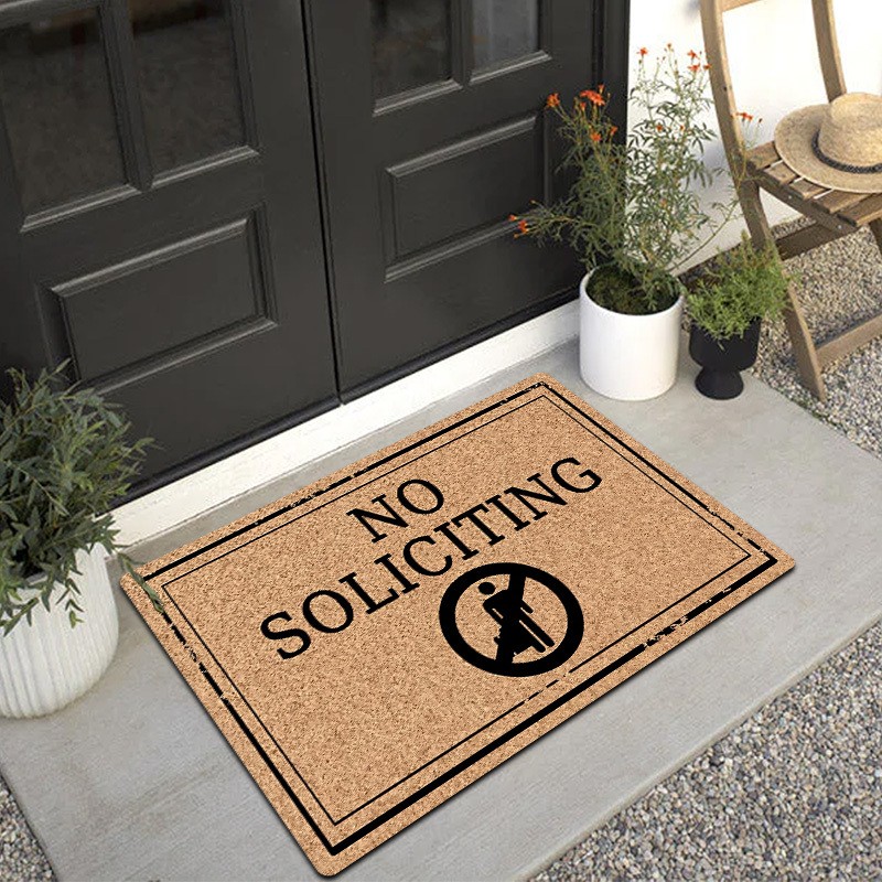 A Personalized, Practical, And Minimalist Outdoor Doormat That Prohibits Solic gallery