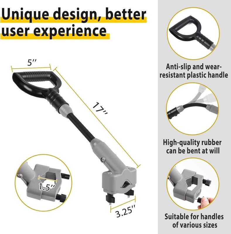 Flexible Helper Handle for Yard Tool gallery