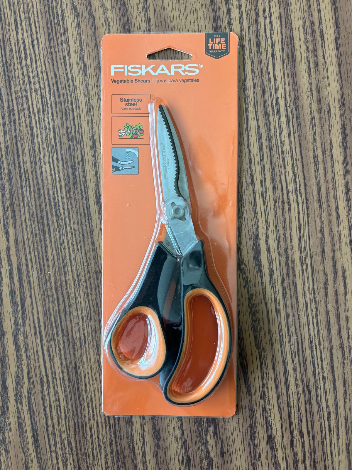 Fiskars Vegetable Garden Stainless Steel Shears, Take-Apart Design - NEW! gallery