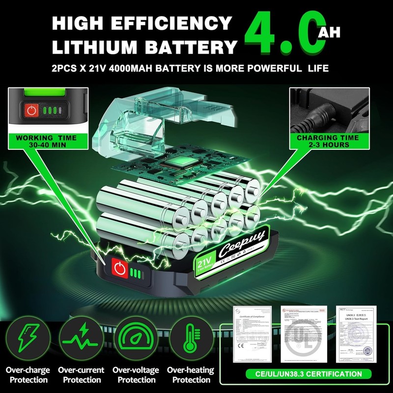 Compact Electric Chain Saw with Security Lock gallery