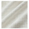 Curtain panel Textured Linen Blend 100” W x 96” L. Room Darkening TWOPAGES gallery