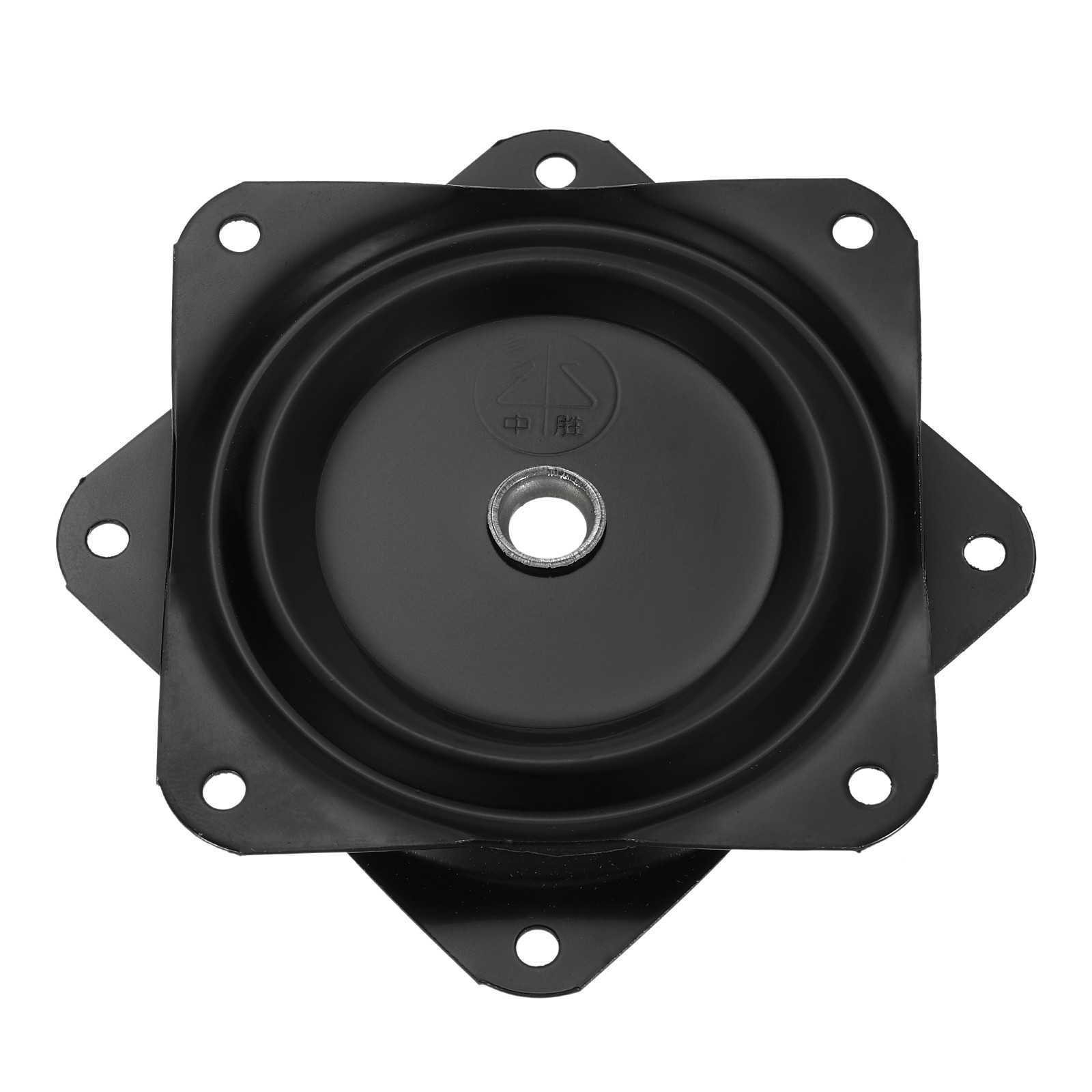 3" Bar Stool Swivel Plate Rotation Lazy Susan Turntable Black 75x1mm gallery