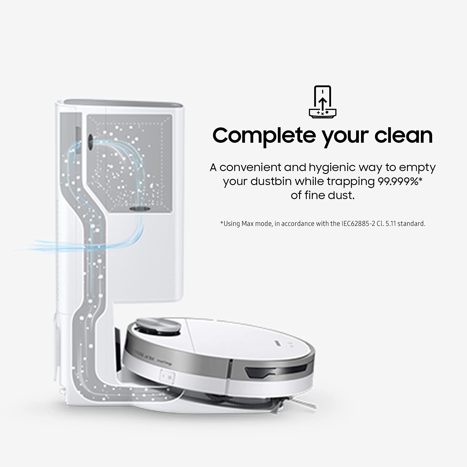 SAMSUNG Jet Bot+ Robot Vacuum Cleaner w/Clean Station, Automatic Emptying, gallery