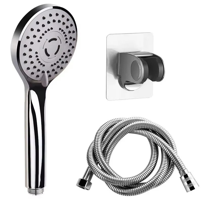 High Pressure Shower Head 5 Settings Handheld Shower Heads Spray With 5 FT Hose gallery