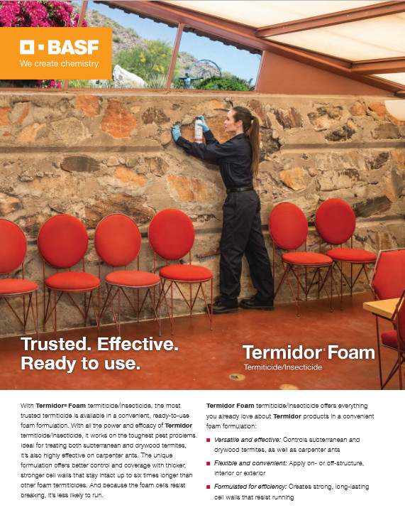 40 oz Termidor Foam Termite Ant CONTROL Insectide BASF Termiticide NO Ship to NY gallery
