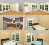 28x36 House -- 3 Bedroom 2 Bath -- 1,008 sq ft -- PDF Floor Plan -- Model 1G gallery