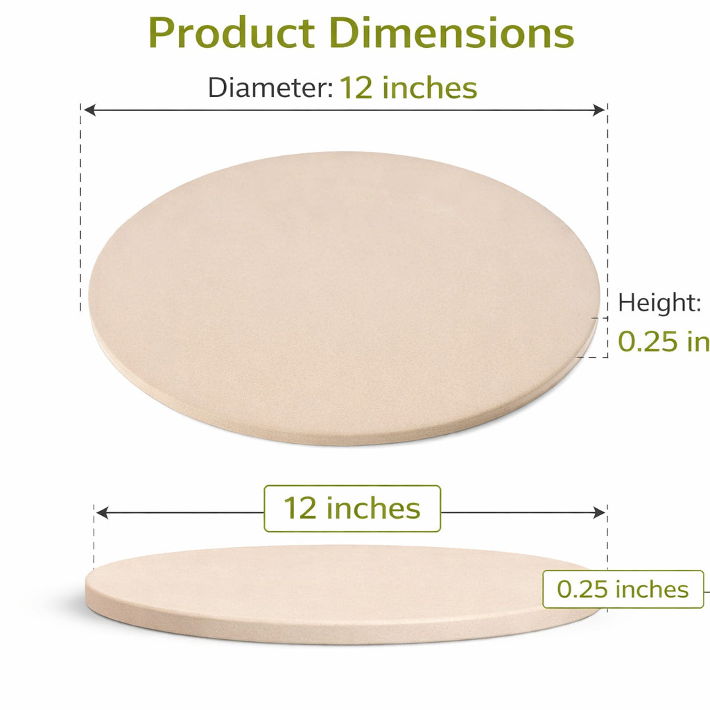 12 Inch Round Pizza Stone gallery